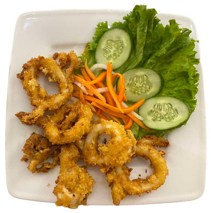 crispy fried squid